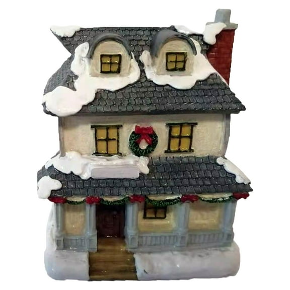 5" LED Lighted Country Side House Christmas Village Decoration