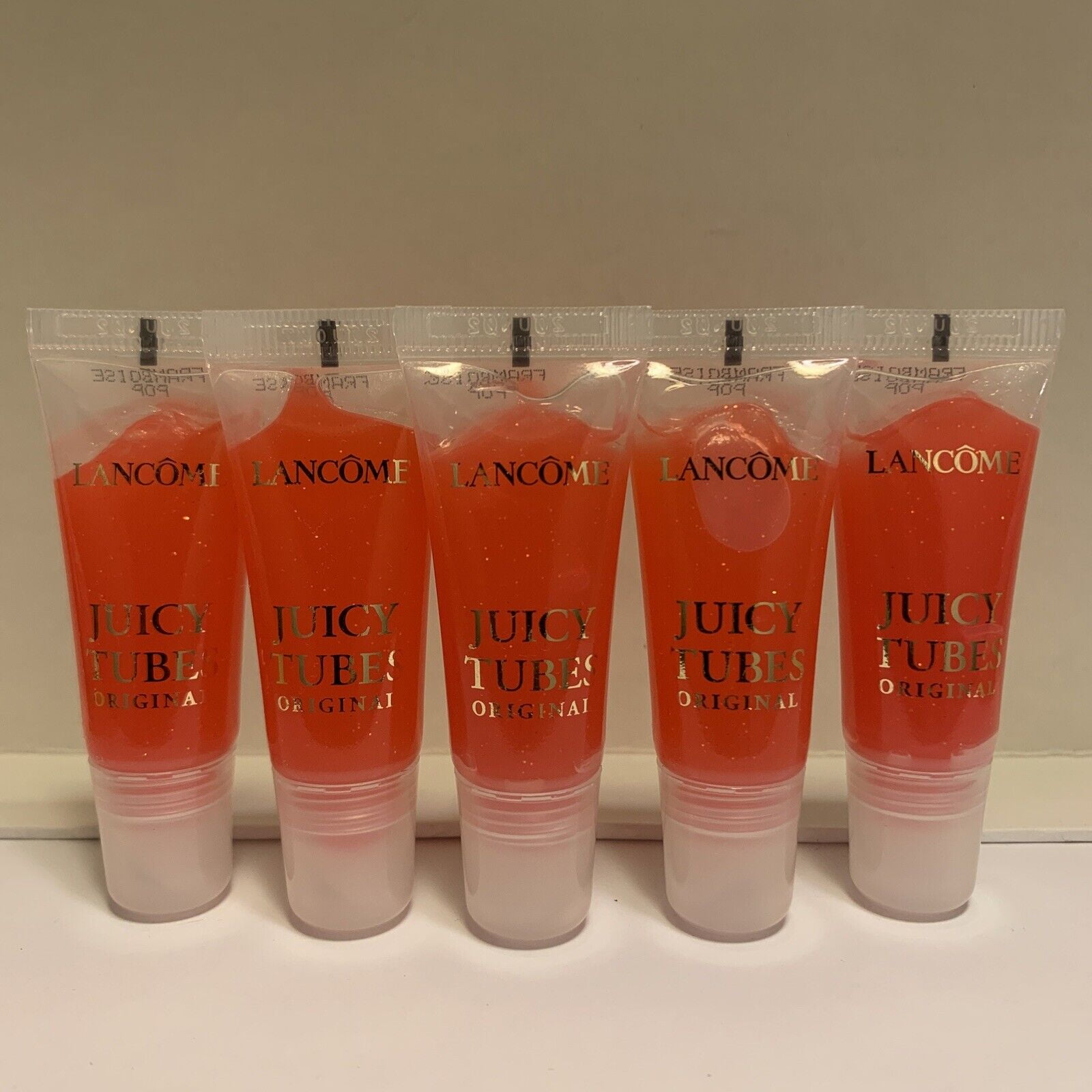 5 Juicy Tubes Original Lip Gloss 10 Framboise Pop 7ml / .23 oz