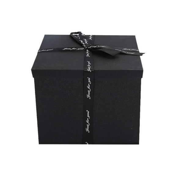 5-Layer DIY Explosion Gift Box, Large Capacity Surprise Photo Memory Box for Birthday, Anniversary, Valentines Day, Customizable Scrapbook with Hidden Compartments for Photos & Gifts