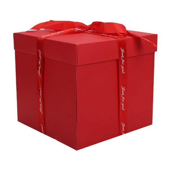 5 Layer DIY Explosion Gift Box for Snacks, Surprise Presents for Anniversaries, Birthdays, Valentine's Day