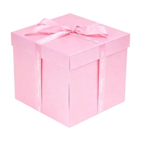 5-Layer Explosion Gift Box DIY Surprise Box for Birthday, Big Gift Boxs with Hidden Compartments, Personalized Gifts for Photos, Chocolates, Keepsakes