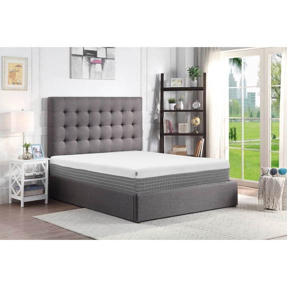 5-Layer Hybrid Memory Foam & Coil, 12-Inch Mattress / King Size for Maximum Support and Comfort