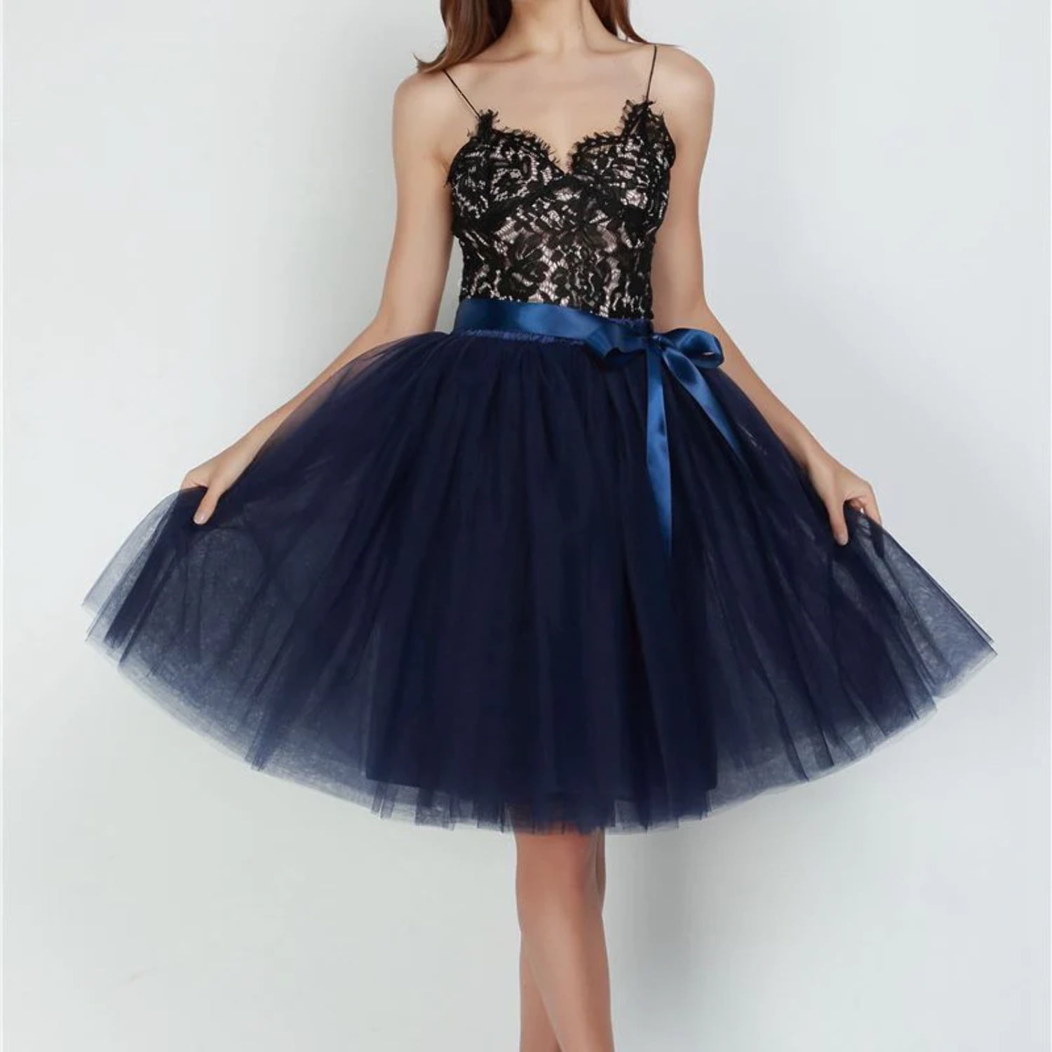 5 Layer Pleated Dance Skirt - Walmart.com