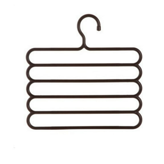 5 Layers Clothes Rack Holder Hook Pants Trousers Denim Jeans Scarf Coat Hanger