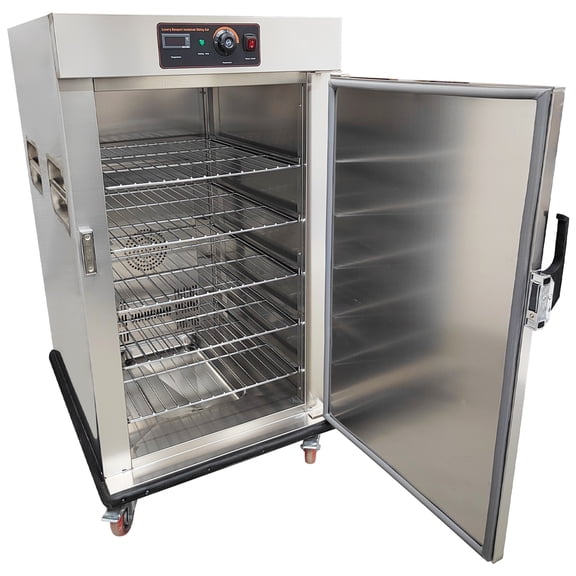 5 Layers Food Warmer Cabinet Mobile Heated Holding Proofing Cabinet 220V 86-185 with Single Door