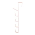 thumbnail image 1 of 5 Layers Over The Door Hanger Hook Clothes Hat Handbag Backback Scarf Vertical Hanging Rack Holder Multifunctional Plastic Home Cabinet Organizer, 1 of 11