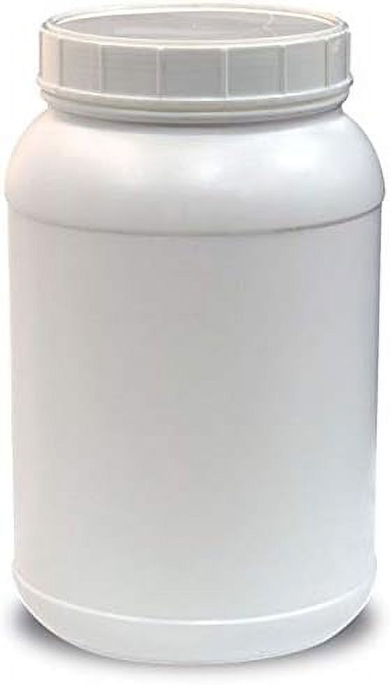 5 Lb Powder Storage Bottle With Lid Dry And Secure Paint Stackable Storage Container For Powder