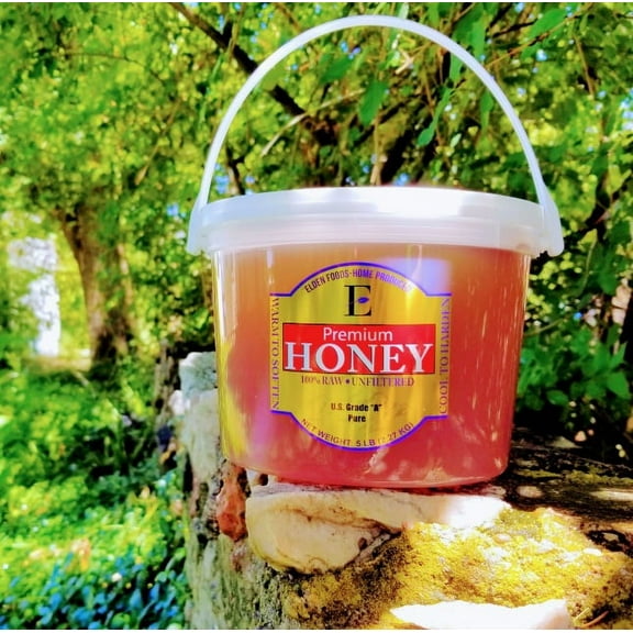 5 Lb Pure Raw Honey