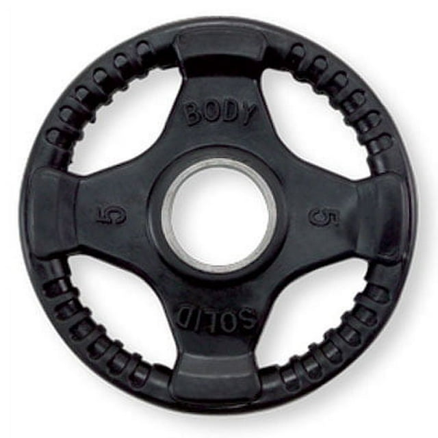 5 Lb. Rubber Grip Olympic Weight Plate