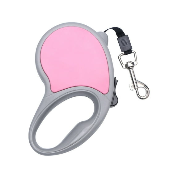 5 Lead Leash for Dog Training Puppy Harness Automatic Cat Feeder Pink