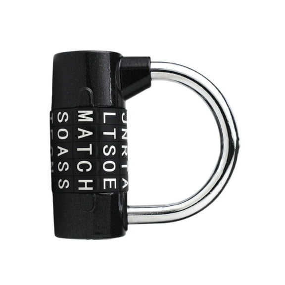 5 Letter Combination Padlock Combination Lock Security Lock Gym Locker
