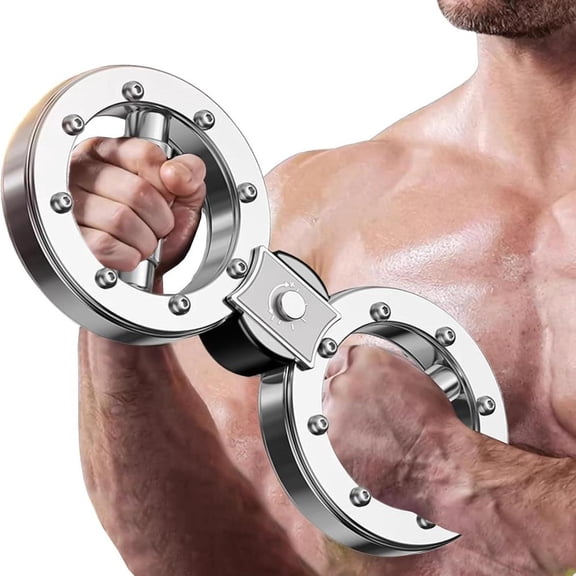 5-Level Adjustable Arm for Home Gym, 8-15Lbs Portable Rotator Strength Trainer Arm Burn Machine for Biceps, Triceps & Forearm Workout for Men & Women