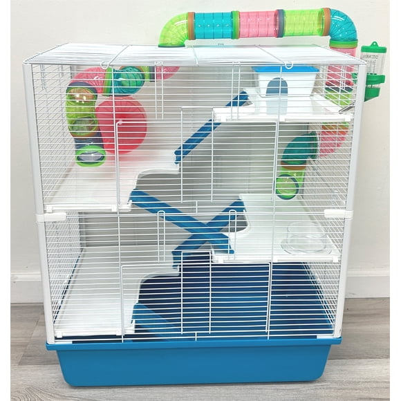 Mouse Cages in Small Pets - Walmart.com - Carrot World Deluxe Hamster Cage Habitat