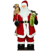 5 Life-Size Deluxe Animated Musical Inflatable Santa Claus Christmas Figure