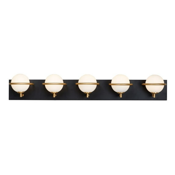 Maxim Lighting - LED Bath Vanity - Bath Vanity - Revolve 5 Light Bath Vanity