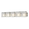 thumbnail image 1 of 5 Light Bath Vanity In Fusion Style 38.4 Inches Wide By 7 Inches High-Brushed Nickel Finish Z-Lite 169-5V-Bn, 1 of 4