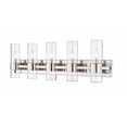 thumbnail image 1 of 343-5V-PN-Z-Lite-Lawson - 5 Light Bath Vanity In Modern Style-11 Inches Tall and 38 Inches Wide-Polished Nickel Finish, 1 of 2
