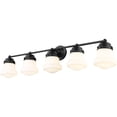thumbnail image 1 of 735-5V-MB-Z-Lite-Vaughn - 5 Light Bath Vanity In Transitional Style-9.5 Inches Tall and 40.75 Inches Wide-Matte Black Finish, 1 of 2