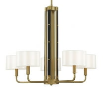 2785-695-Minka Lavery-Chelsea - 5 Light Chandelier-26 Inches Tall and 30 Inches Wide
