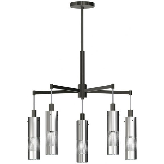 5 Light Chandelier George Kovacs Lighting P1595-691