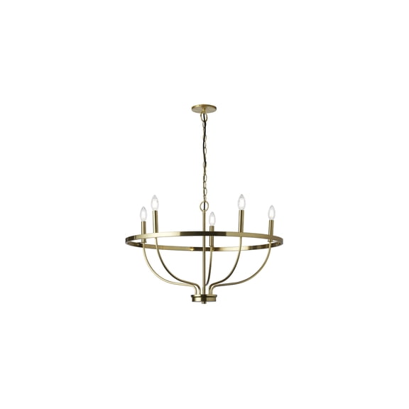 5 Light Chandelier - Gothic Grandeur Incandescent Lighting - Dining Room, Living Room, Foyer