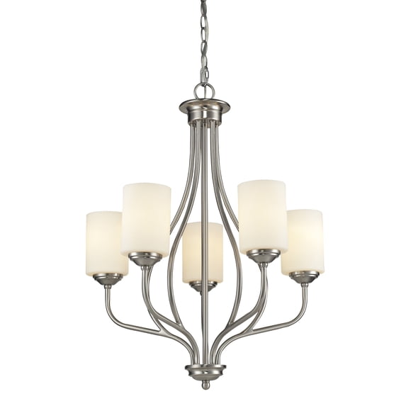 5 Light Chandelier In Fusion Style 23 Inches Wide By 28 Inches High -Traditional Installation Z-Lite 434-5-Bn