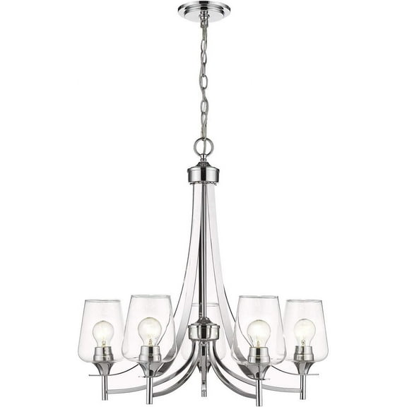 5 Light Chandelier In Modern Style-26 Inches Tall And 25 Inches Wide     -Traditional Installation Z-Lite 473-5Ch