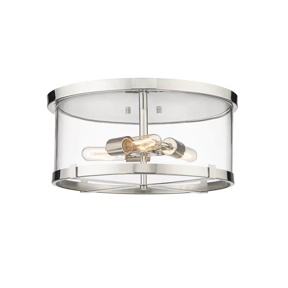 Matte Black 5-Light Candle-Style Chandelier with Off-White Shades