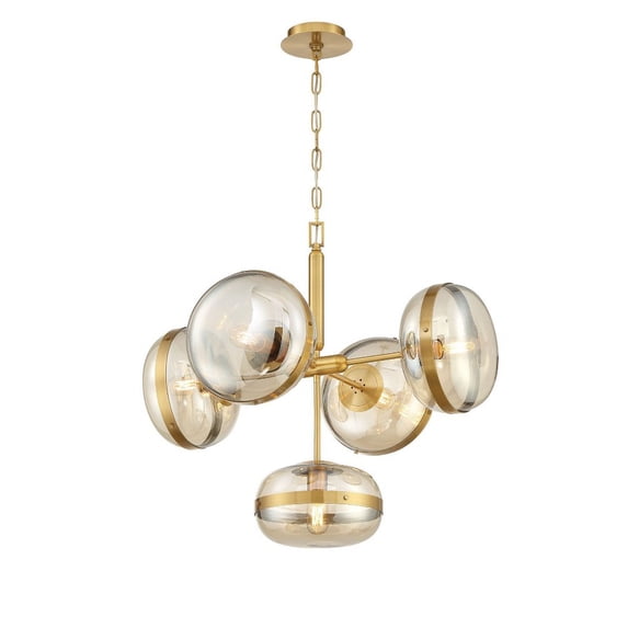 38129-018 Eurofase Lighting Nottingham - 5 Light Chandelier -Traditional Installation