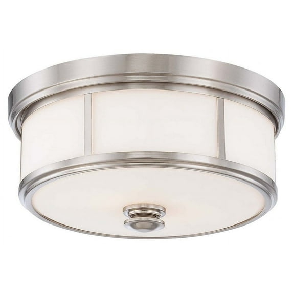 Minka Lavery - 5 Light Flush Mount in Traditional Style - 7 inches tall by 20