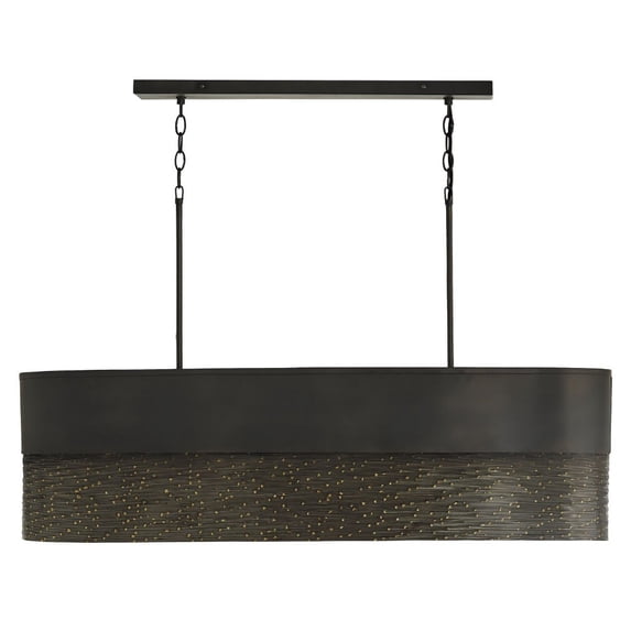 5 Light Island In Urban/Industrial Style 43 High By 12 Wide Capital Lighting 835151Gi