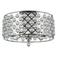 thumbnail image 1 of 5 Light Large Semi Flush with Crystal Balls, Polished Chrome Finish, 1 of 1