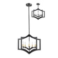 thumbnail image 1 of 5 Light Pendant in Metropolitan Style 23.6 inches Wide By 18.9 inches High-Bronze Finish Bailey Street Home 372-Bel-2334171, 1 of 1