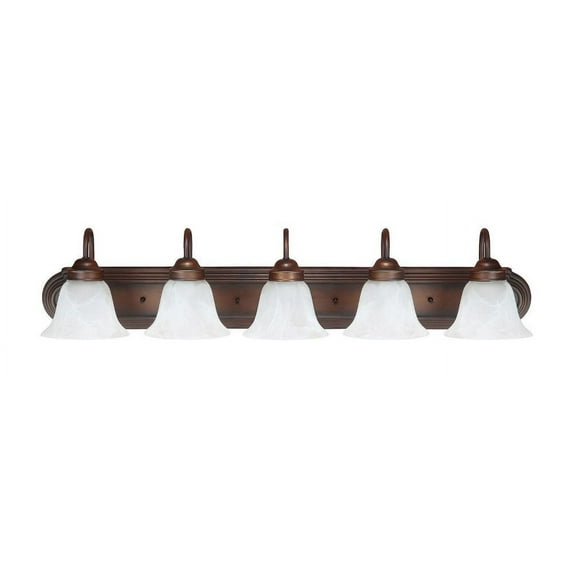 5 Light Traditional Bath Vanity In Traditional Style 36 High By 7.75 Wide Capital Lighting 1035Bb-118