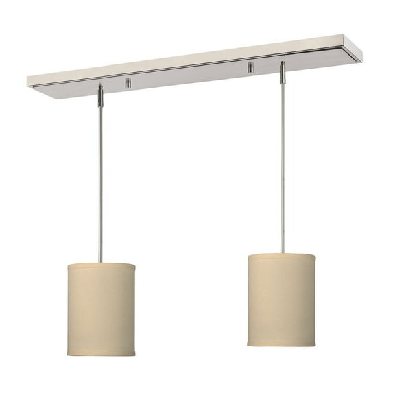 5-Light Transitional Vanity Light in Brushed Nickel