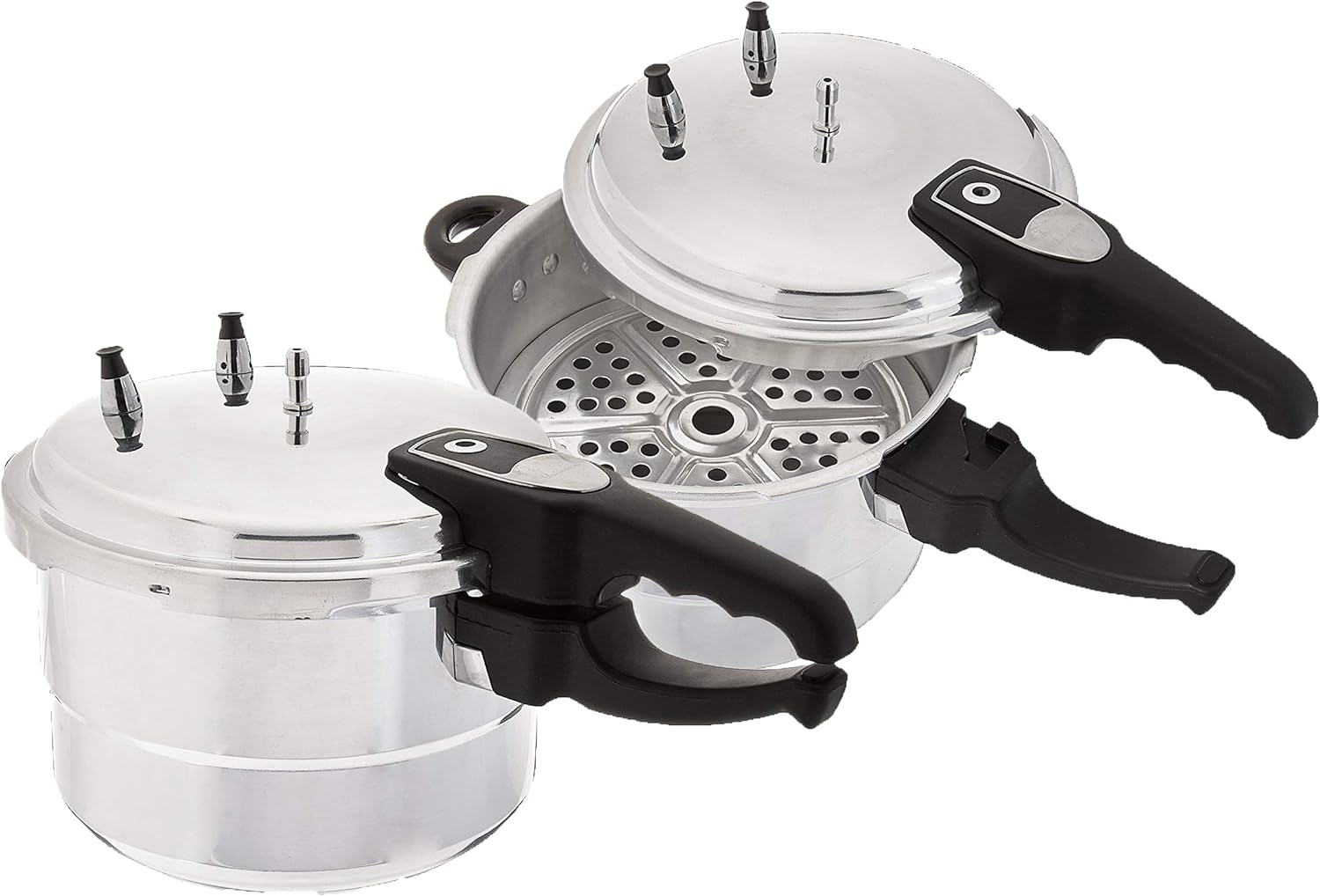 5 Liter Ul Listed Aluminum Pressure Cooker With Steamer