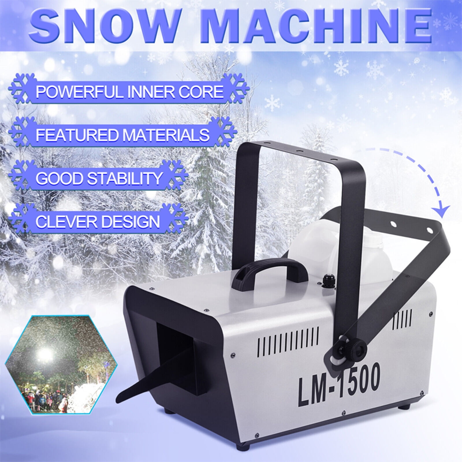 https://i5.walmartimages.com/seo/5-Liters-Snow-Machine-1500W-19-6-26-3ft-Adjust-Snowflake-Machine-with-Remote-Controller-for-Wedding-Dance-Halloween-Christmas-Party-Disco_ccc740df-00ad-4347-a507-21672ac0713f.cf8407fd210b831dad243837e575d8e6.jpeg
