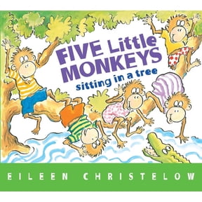 5 Little Monkeys Sitting in a Tree (Board Book)
