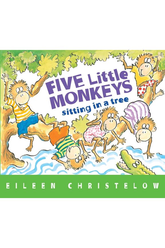 5 Little Monkeys Sitting in a Tree (Board Book)