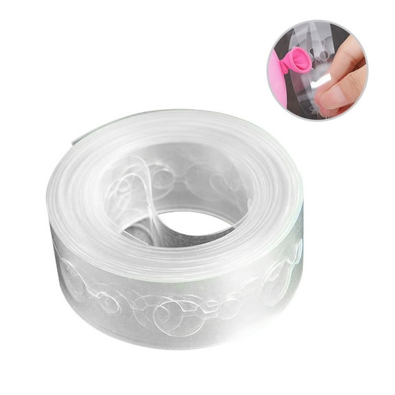 Transparent Plastic Balloon Chain Connecting Strip for Decor 5m Two Holes Eco Friendly
