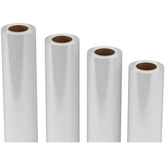 5 MIL Waterproof Screen Printing Inkjet Film Rolls 4 Pack 24" x 100'