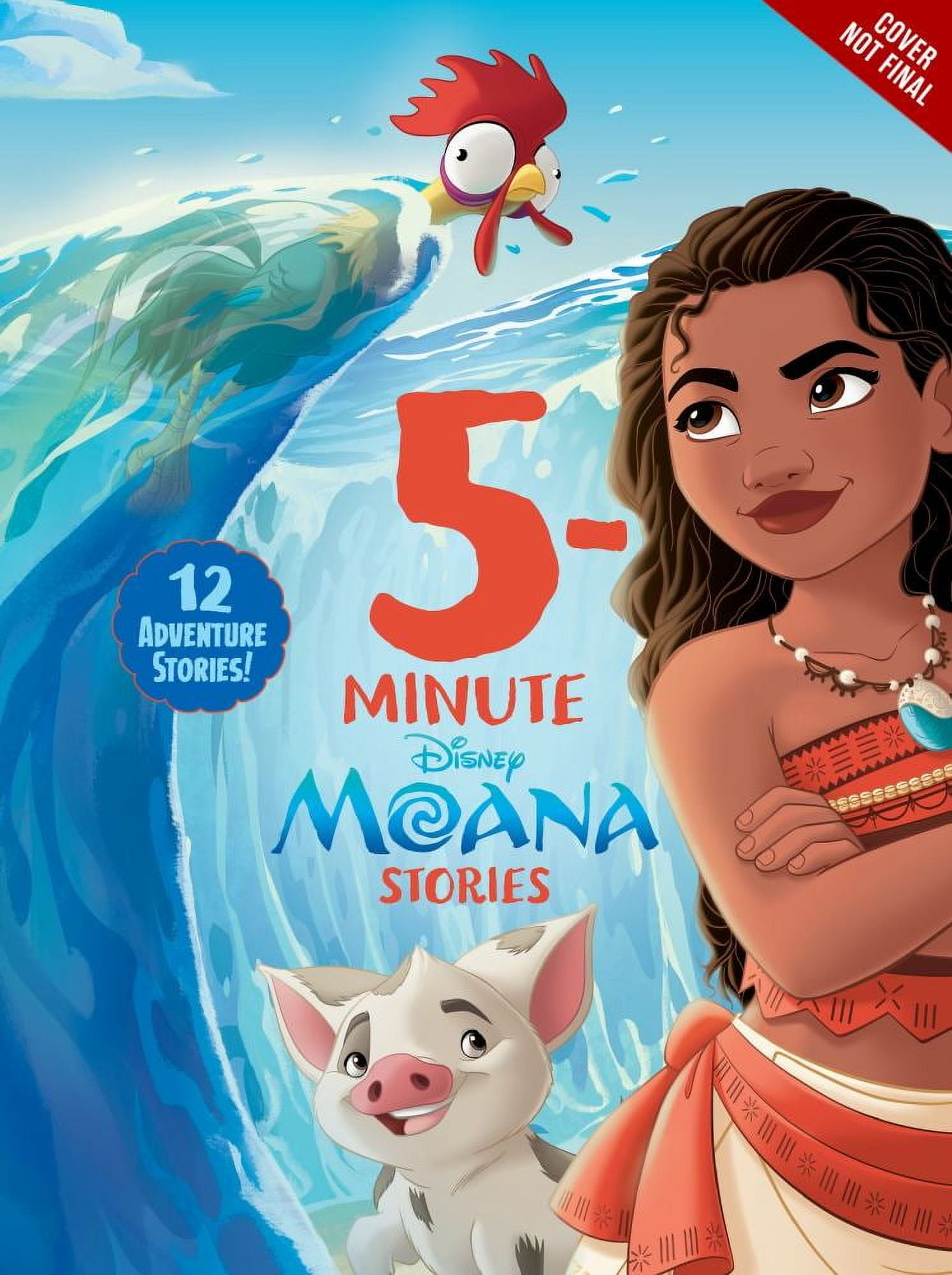 DISNEY BOOK GROUP STAFF: 5-Minute Moana Stories (Hardcover)