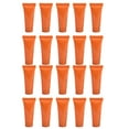 5 ML Refillable Container Tube, 20 Pieces Colored Plastic Squeeze Soft