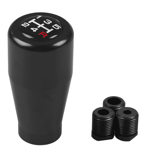 5 Manual for Shift Knob Aluminum Gear Head for Car With 3 Adapters Black,Simple Operation, One Step Use, Save Your Time