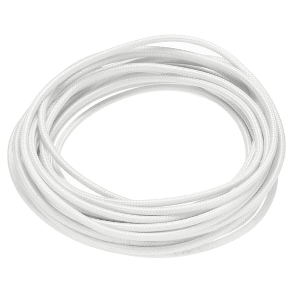 5 Meter/16.4ft 15AWG Flexible Silicone High Temp Wire Cable -60 to 300 Degree Celsius White