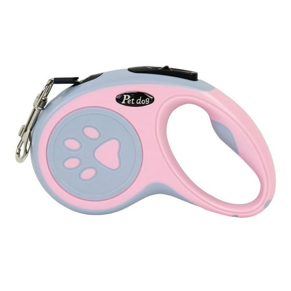 5 Meters/16ft Long Lead Rope Out Walking One-click Operation Retractable Leash Small or Medium Leash for Cats and Dogs