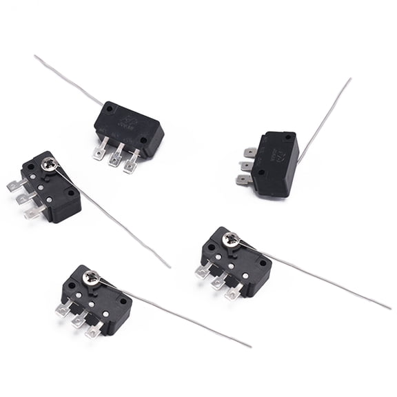5* Micro Switches 4.8MM Terminal Connectors for Arcade Change-Coin Acceptor