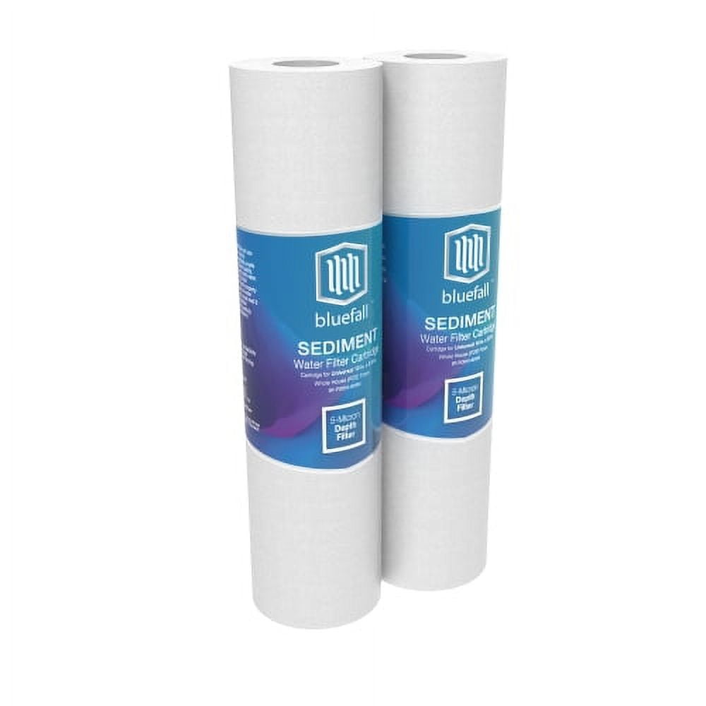 Bluefall 5 Micron Sediment Water Filter 3-Stage Whole House Water Filters