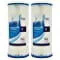5 Micron Whole House Full Flow 10" x 4.5" Pleated Water Filter Replacement Cartridge - Pack of 2