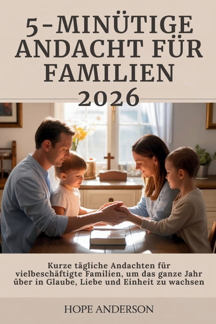 5-Minütige Andacht Für Familien 2026: Kurze tägliche Andachten für vielbeschäftigte Familien, um das ganze Jahr über in , (Paperback)